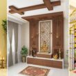 Plywood Pooja Mandir Designs For Home 0